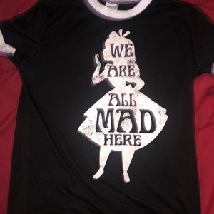 alice in wonderland tshirt